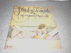 ¡LA POBRE NIÑA RICA 1936 LIBRO ORIGINAL DE 32 PÁGINAS PARA NIÑOS! ¡SHIRLEY TEMPLE! - Imagen 1 de 10