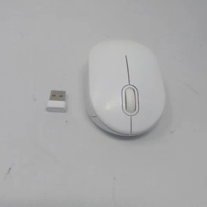 Onn Wireless Mouse Model 100074743 with usb receiver - Color white  - Picture 1 of 8