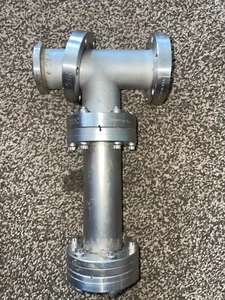 MDC mfg. W/ EXT & T shape vacuum valve & OTHER NOT SURE VARIAN FREE SHIP - Picture 1 of 7