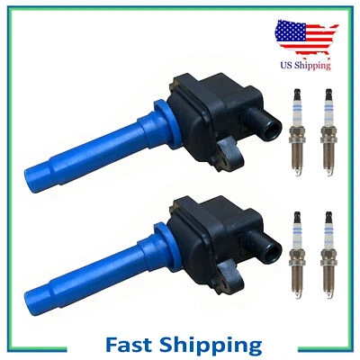 Bujía de iridio Bosch 9607 y bobina de encendido UF253 para 00-04 Kia Spectra 1,8 L Foto 1 de 4