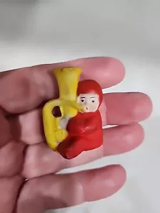 RAR antikes deutsches Hertwig Schneebaby mit Horn - Bild 1 von 5