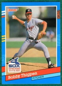 Bobby Thigpen - 1991 Donruss #90 - Chicago White Sox Baseball Card - Picture 1 of 2