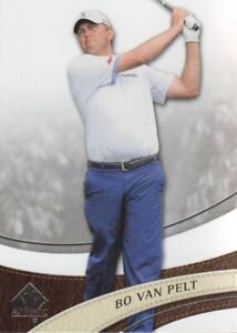 2014 SP Authentic Golf Card #35 Bo Van Pelt