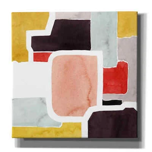 Epic Graffiti 'Color Blocking II' by Grace Popp Giclee Canvas Wall Art - Picture 1 of 7
