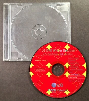 LG DVD Writer Solution Software CD 2008 Nero Express Color Change PowerDVD InCD - Image 1 of 2