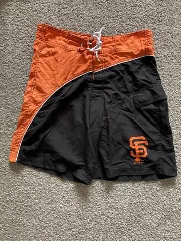 San Francisco Giants swimming trunks shorts size small Cover