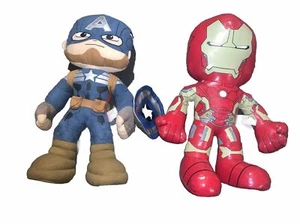 Captain America/Iron Man Plüschtier rot blau gelbgold Kinderspielzeug Plüschtier - Bild 1 von 7