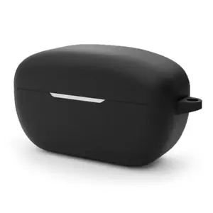 Silicona Estuche Protector para Sony WF-1000XM4 Auriculares en Negro - Imagen 1 de 5