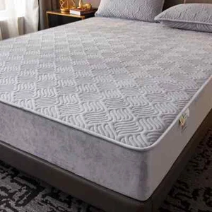 Luxury Short Plush Thicken Quilted Mattress Cover Warm Soft Quilting Bed Cover - Picture 1 of 30