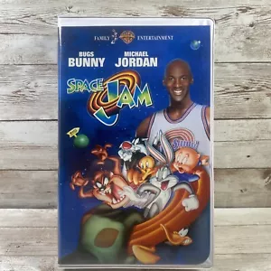 Space Jam VHS Tape Movie Michael Jordan Looney Tunes 90s - Picture 1 of 9