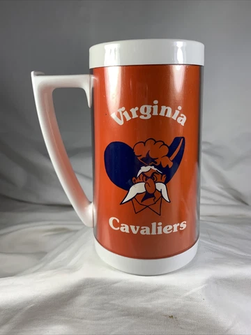 University of Virginia Cavaliers Mug VTG Thermo Serv (1) Cover