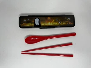 Spirited Away Chopstick and Spoon Set with Carrying Case - Picture 1 of 4