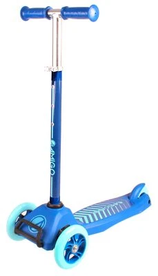 Kinder Roller Kinderroller Scooter für Kinder verstellbare Höhe 3 Räder Blau - Bild 1 von 4
