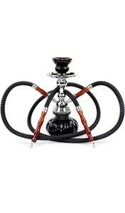 11’ Premium double Hose Hookah Complete Set - Picture 1 of 5