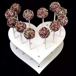 Heart Cake Pop Stand - Available in a Range of Colours - Picture 1 of 12