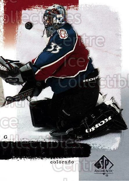 2000-01 SP Authentic #23 Patrick Roy - Image 1 of 1