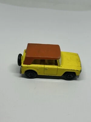 MATCHBOX-SERIES-SUPERFAST-MB#18-FIELD CAR-YELLOW ,1969 - Image 1 of 4