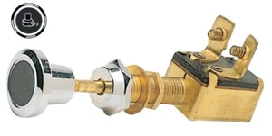 INTERRUTTORE A TIRETTO UTILITY CON SIMBOLO POMPA DI SENTINA BARCA - Foto 1 di 2