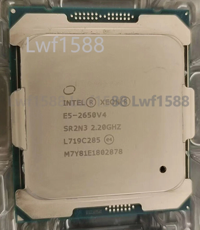 Intel Xeon E5-2650 V4 12-core SR2N3 2.2GHz LGA2011-3 CPU processor 2650V4 - Image 1 of 1