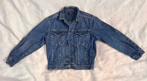 Vintage Calvin Klein Mens Denim Jean Jacket CK Jeans Size Medium Distressed 90s - Picture 1 of 7