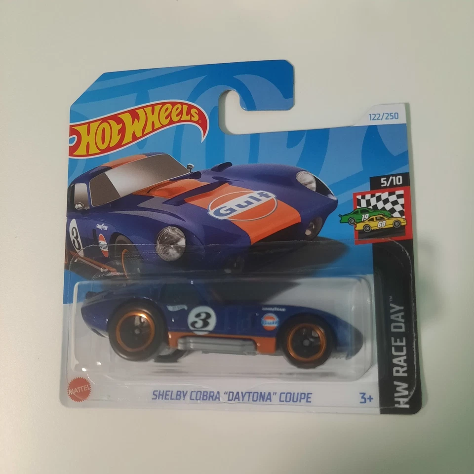 Hot Wheels 2024 Mattel Shelby Cobra Daytona Coupe 122/250 HW Race Day 5/10 - Immagine 1 di 1