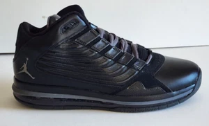 ZAPATOS DE BALONCESTO NIKE AIR JORDAN BIG UPS HOMBRE TALLA 11.5 EE. UU. NEGRO STOCK MUERTO 2011 - Imagen 1 de 6