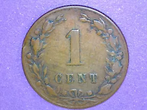 Netherlands - Cent - 1883 - KM# 107.1 - Picture 1 of 2