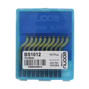 10Pcs NUODA Bs1012 S10 Blades Hand Deburring Tools - Picture 1 of 7