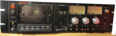 Tascam 112B 2 cabezales Cassette Deck RCA/XLR entrada/salida totalmente reparada. Foto 1 de 2