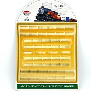 Model Power 1560 White Picket Fence Railroad Scenery Kit N Scale - Picture 1 of 4