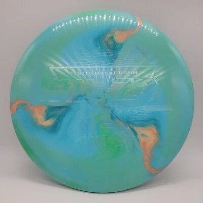 Discraft 2022 Chris Dickerson Tour Series Buzzz - Blue Green Swirl/Ghost Prism  - Image 1 of 3
