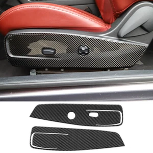 Carbon Sitz Seite Abdeckung Verkleidung Kunststoff für Dodge Challenger 2011+ - Bild 1 von 5