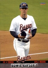 2014 Bowie Baysox Choice #33 Kyle Moore Wetumpka Alabama AL Baseball Card