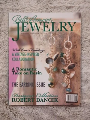 Belle Armoire Jewelry Magazine Summer 2011 Bead Work Mixed Media Earring Issue Foto 1 de 4