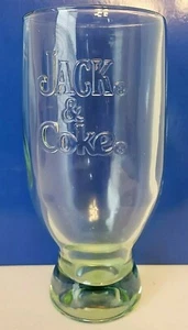 2 Totalmente Nuevos Jack Daniels & Coca-Cola Tinte Verde 12 oz Gafas Barra Cerveza de Mancave - Imagen 1 de 9