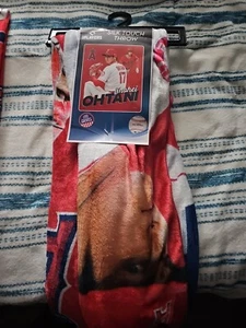 Shohei Ohtani Los Angeles Angels Silk Touch Throw Blanket - Picture 1 of 1