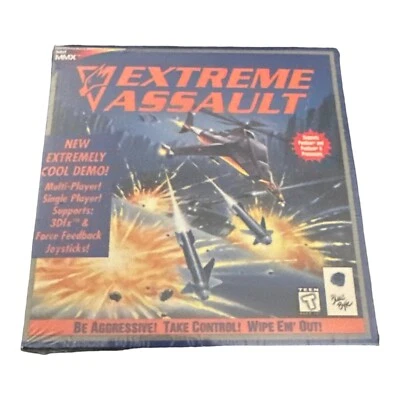Vintage Extreme Assault PC GAME CD-ROM (PC, 1997) New And Sealed Demo! - Image 1 of 2