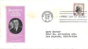 FDC  #832-1   --  Ioor cachet - Picture 1 of 2
