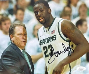Tom Izzo Signed Autographed Michigan State Spartans 8x10 Photo Jsa Coa MSU - Picture 1 of 2