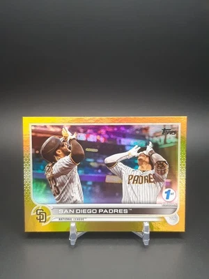 2022 Topps Series 1 1st Edition Gold San Diego Padres #124 - Image 1 of 2