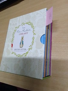 Peter Rabbit 10-book Library (Coloured Jackets) by Potter, Beatrix - Picture 1 of 5