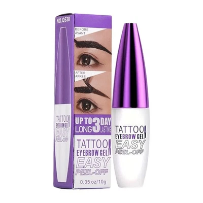 Tattoo Peel-Off Semi-Permanent Brow Tint Waterproof Long-Lasting Eyebrow Gel - Image 1 of 4