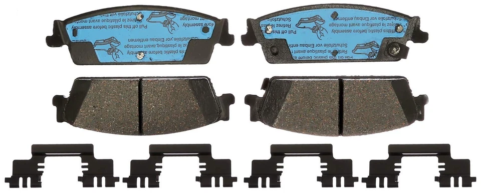 ACDelco Gold 17D1194CHF1 Ceramic Rear Disc Brake Pad Set - Image 1 of 1