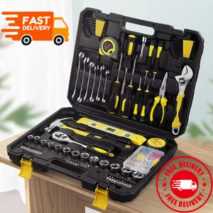 108-Piece Car Repair Tool Kit | Wrenches, Magnetic Screwdrivers, Hex Keys - Bild 1 von 8