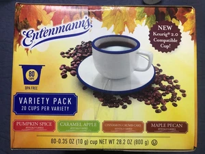 Entenmann's 80-Count Single Serve Otoño Temporada Variedad Pack 20 Tazas/Variedad - Imagen 1 de 4
