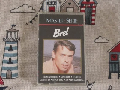 JACQUES BREL 1990s POLYGRAM AUDIO CASSETTE ALBUM - Image 1 of 4