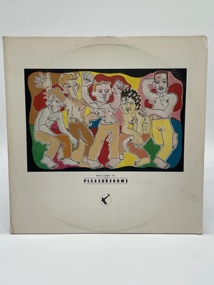 FRANKIE GOES TO HOLLYWOOD WELCOME TO THE PLEASUREDOME 2-LP SET VG+ VINYL RECORD - Image 1 of 4