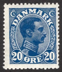 DENMARK 1913 SC #103 - F/VF MNH** 20o, Christian X,  cv $47.50  *Bay Stamps* - Picture 1 of 2