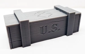 Caja de munición escala 1:6, accesorios para figuras de acción de 12 pulgadas, regalo para aficionados - Imagen 1 de 6