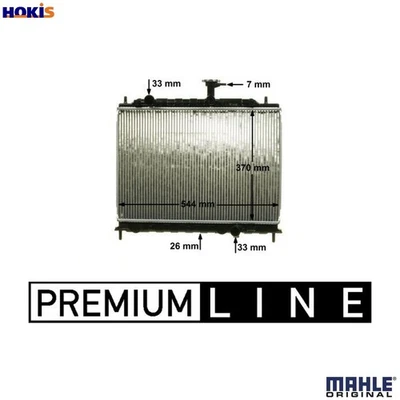 RADIATOR ENGINE COOLING CR 1304 000P FOR KIA D4FA 1.5L 4cyl RIO II - Image 1 of 4